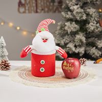 Christmas Cartoon Style Cute Santa Claus Snowman Cloth Party Festival Gift Bags sku image 45