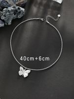 Casual Streetwear Butterfly 304 Stainless Steel Women's Pendant Necklace main image 2