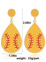 1 Pair Simple Style Classic Style Commute Color Block Inlay Alloy Seed Bead Drop Earrings main image 2