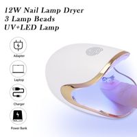 Lady Solid Color Plastic Nail Lamp 1 Piece main image 1