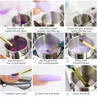 Simple Style Solid Color Stainless Steel Nail Tools 1 Set main image 2
