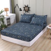 Casual Vacation Love Checkered Chemical Fiber Beddings sku image 2