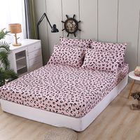 Casual Vacation Love Checkered Chemical Fiber Beddings sku image 4