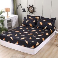 Casual Vacation Love Checkered Chemical Fiber Beddings sku image 5