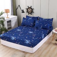 Casual Vacation Love Checkered Chemical Fiber Beddings main image 4