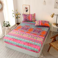 Casual Vacation Love Checkered Chemical Fiber Beddings sku image 8
