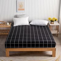 Casual Vacation Love Checkered Chemical Fiber Beddings sku image 24