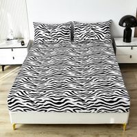 Casual Vacation Love Checkered Chemical Fiber Beddings sku image 27