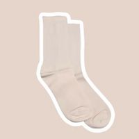 Unisex Sports Solid Color Cotton Crew Socks A Pair sku image 12