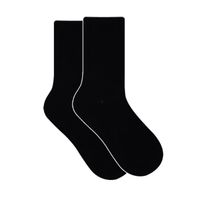 Unisex Sports Solid Color Cotton Crew Socks A Pair main image 2