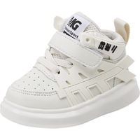 Kid's Streetwear Solid Color Round Toe Chunky Sneakers main image 2
