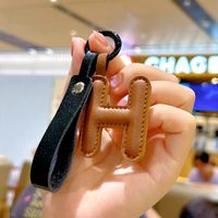 Lady Simple Style Letter Pu Leather Women's Bag Pendant Keychain main image 3