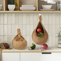 Vacation Solid Color Cotton Rope Storage Basket 1 Piece main image 1