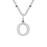 Acier Inoxydable Acier Au Titane Style Simple Style Classique Placage Lettre Pendentif sku image 15