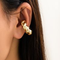 Wholesale Jewelry Simple Style Geometric Solid Color Ccb Plating Ear Cuffs sku image 2