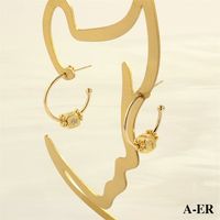 Simple Style Moon Heart Shape Eye Copper Beaded Plating Inlay Zircon 18k Gold Plated Jewelry Set main image 6