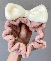 Cute Cartoon Plaid Bow Knot Cloth Hair Band sku image 100