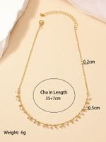 Commute Round Alloy Inlay Pearl Women's Necklace main image 7