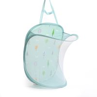 Casual Solid Color Nylon Laundry Basket main image 4