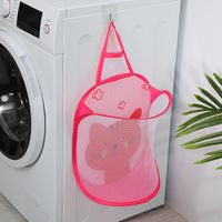 Casual Solid Color Nylon Laundry Basket sku image 3