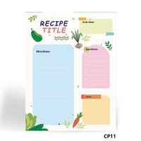 1 Piece Plant Class Learning Paper Pastoral Notebook sku image 9