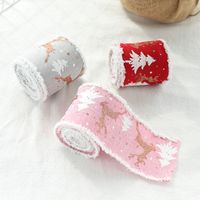 Christmas Cute Elk Cloth Indoor Party Festival Gift Wrapping Supplies main image 2