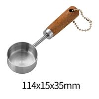Vacation Solid Color Stainless Steel Measuring Spoon 1 Piece sku image 1