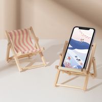 Beach Chair Wood Simple Style Mobile Phone Holder main image 4