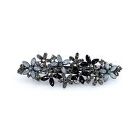 Simple Style Classic Style Flower Alloy Inlay Rhinestones Hair Clip main image 4