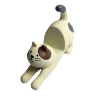 Cartoon Style Cat Plastic Mobile Phone Holder sku image 2