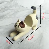 Cartoon Style Cat Plastic Mobile Phone Holder main image 2