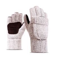 Men's Vintage Style Solid Color Gloves 1 Pair main image 2