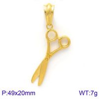Stainless Steel 18K Gold Plated Hip-Hop Plating Geometric sku image 8