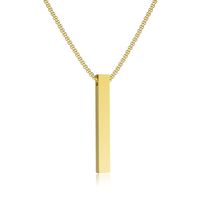 Casual Classic Style Cross Pistol Solid Color Alloy Plating Men's Pendant Necklace sku image 4