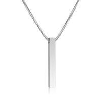Casual Classic Style Cross Pistol Solid Color Alloy Plating Men's Pendant Necklace sku image 2