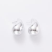 1 Pair Vintage Style Geometric Water Droplets Plating Arylic Ear Studs main image 3