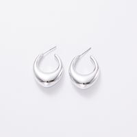 1 Pair Simple Style Star Water Droplets Heart Shape Plating Arylic Ear Studs sku image 8