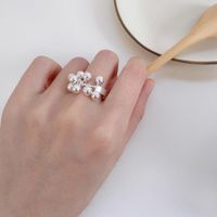 Simple Style Commute Solid Color Copper Gold Plated Rings In Bulk main image 5