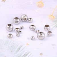 Simple Style Solid Color Stainless Steel Jewelry Accessories main image 1