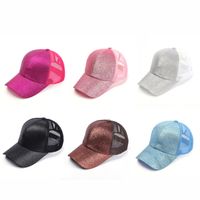 Women's Sweet Solid Color Curved Eaves Baseball Cap main image 5