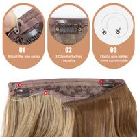 Women's Sweet Party Street High Temperature Wire Long Curly Hair Wigs main image 5