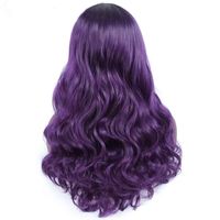 Unisex Sweet Holiday Party High Temperature Wire Long Curly Hair Wig Net main image 2