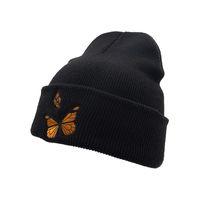 Unisex Simple Style Butterfly Eaveless Wool Cap main image 5