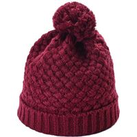 Women's Simple Style Solid Color Pom Poms Flat Eaves Wool Cap sku image 10