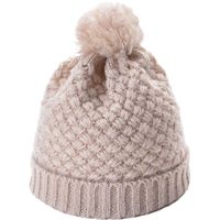 Women's Simple Style Solid Color Pom Poms Flat Eaves Wool Cap sku image 12