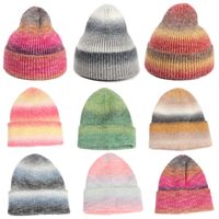 Women's Original Design Color Block Eaveless Wool Cap main image 1