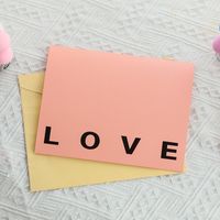 Valentine's Day Sweet Heart Shape Paper Holiday Card main image 5