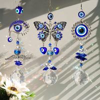 Retro Devil's Eye Butterfly Artificial Crystal Pendant Artificial Decorations main image 6