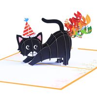 Modern Style Animal Paper Party Street Card main image 1