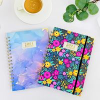 1 Piece Solid Color Learning Double Gummed Paper Novelty Notebook main image 5